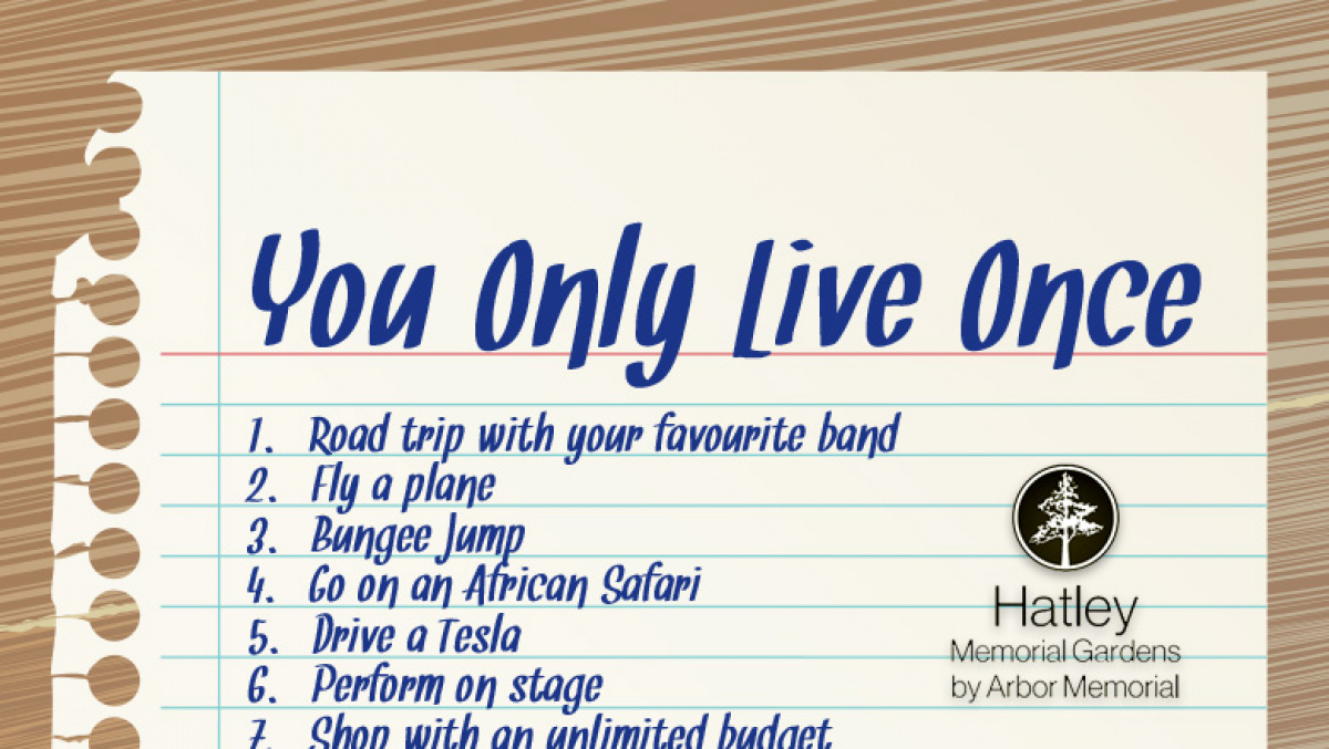 You Only Live Once