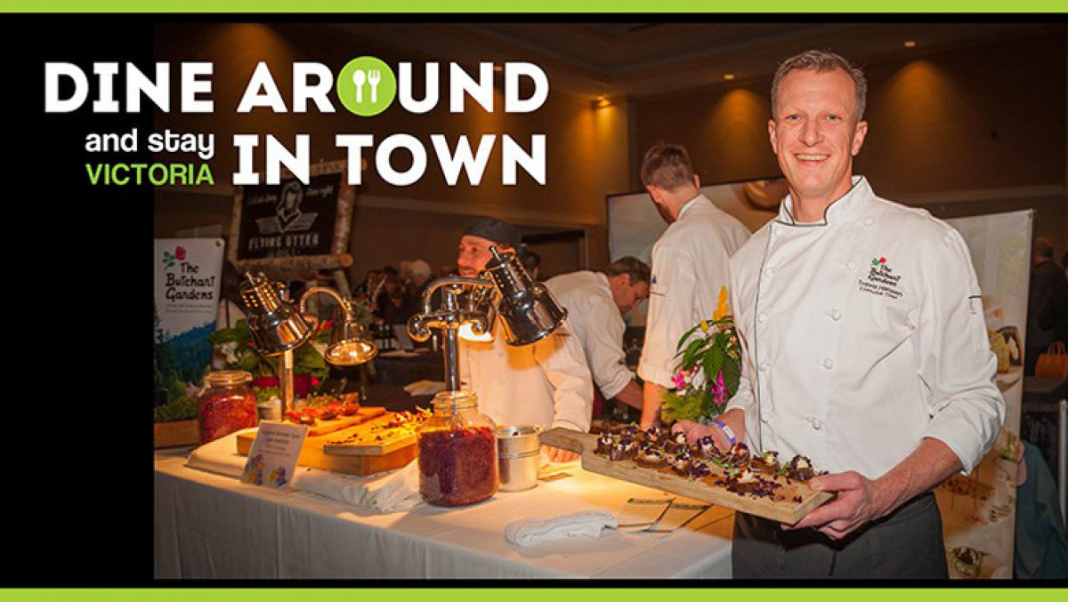 Win TWO dinners for Dine Around and Stay in Town Victoria!