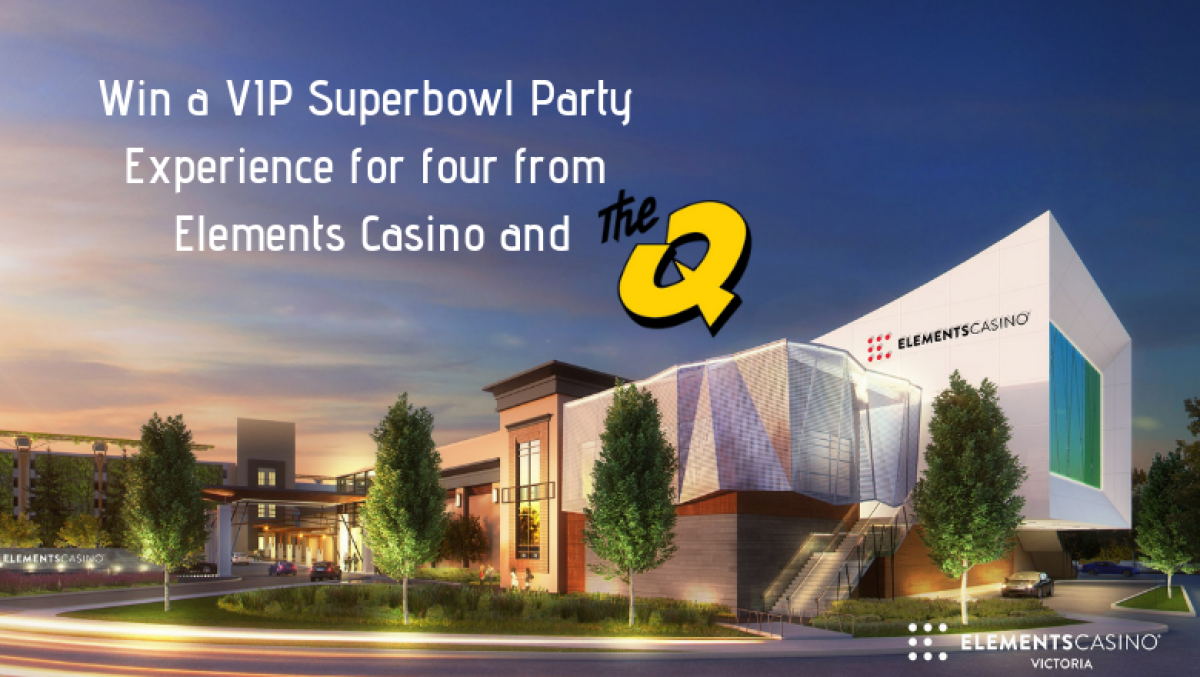 Win a VIP Superbowl Party Experience for 4 at Elements Casino!