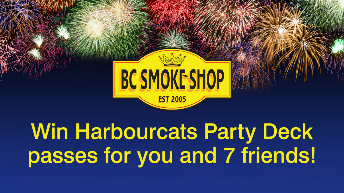 Win a party with BC Smoke Shop and The Harbourcats on the Part Deck!