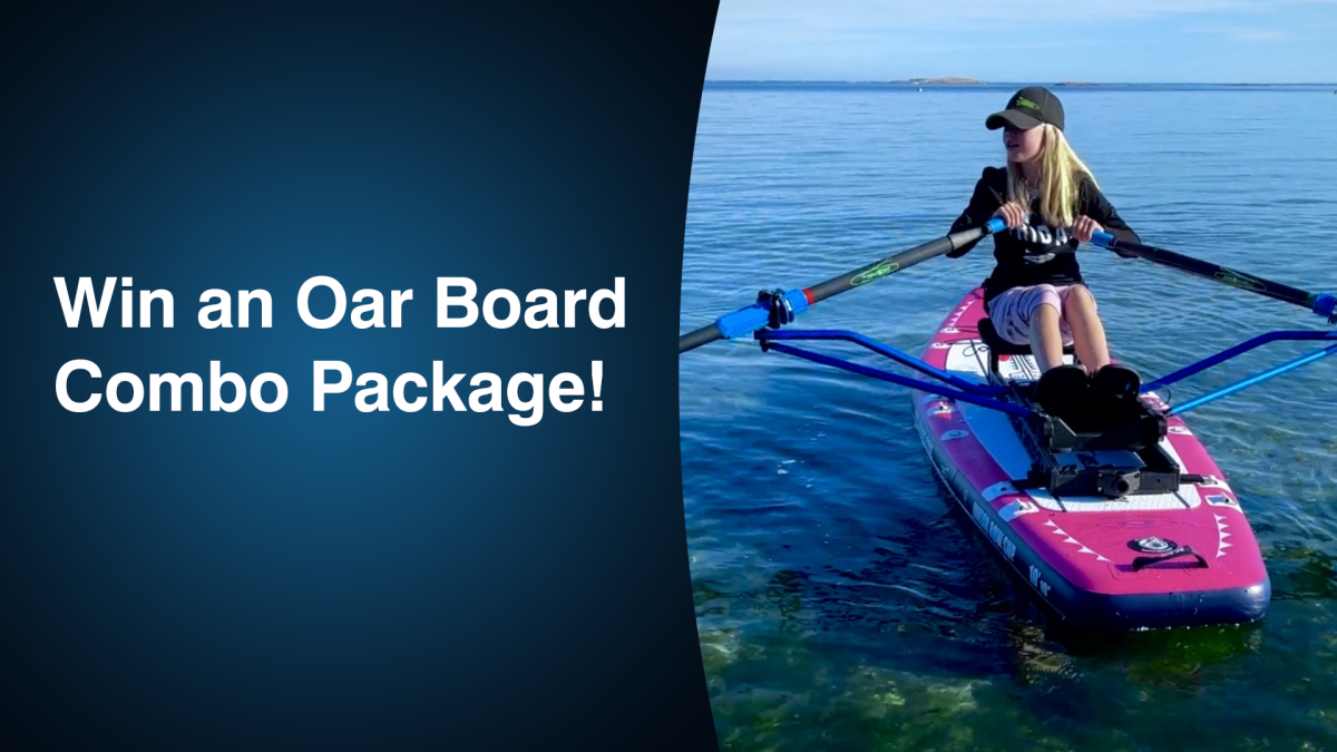 Win an Oar Board SUP Rower Combo Package!