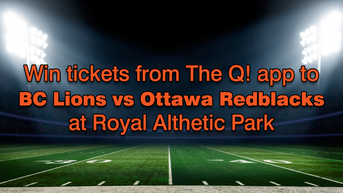 Win tickets to see the BC Lions here in Victoria!