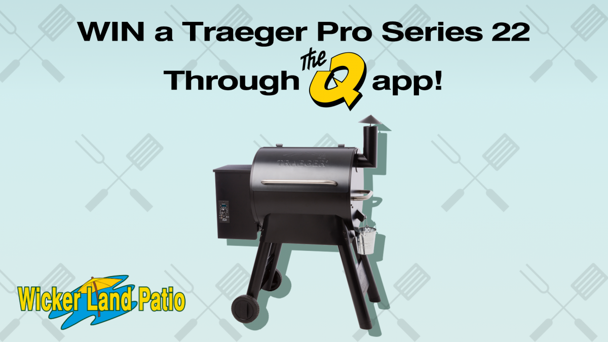 Win a Traeger Pro 22 Grill from Wicker Land Patio Furniture Victoria!